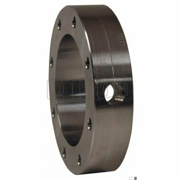 Dixon Flange Spacer with 1/2 in Port, 4 in, TTMA Flange x FNPT, Aluminum TTFS4AL-FP50